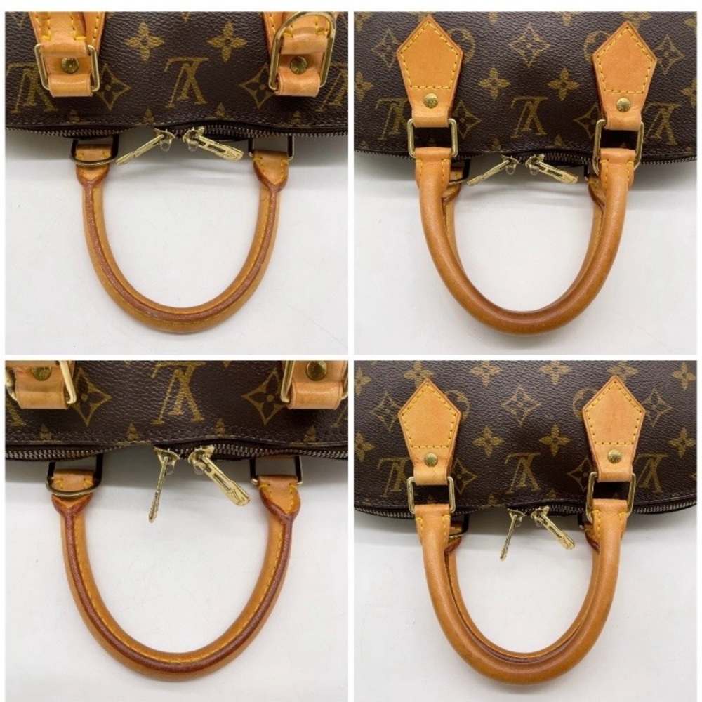 Louis Vuitton Classic Alma Bag, LV Monogram, Canvas Strap, Dust Bag,Authentic - Picture 11 of 16